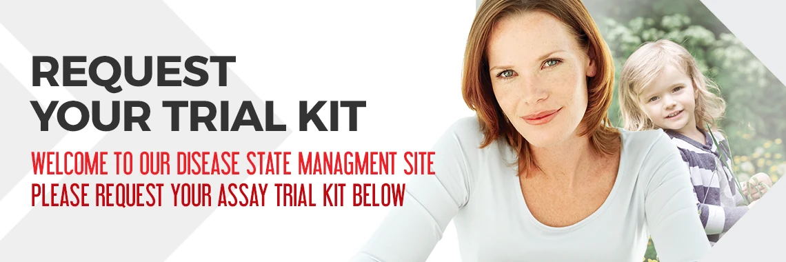 Englisches Beckman-Coulter-Landingpage-Motiv zur Anforderung eines Testkits